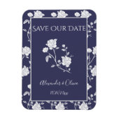 Roos van de marine sparen de Datum Magnet Magneet (Verticaal)