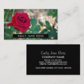 Roos van de Rode Crimson, grieskunde Visitekaartje (Voorkant / Achterkant)