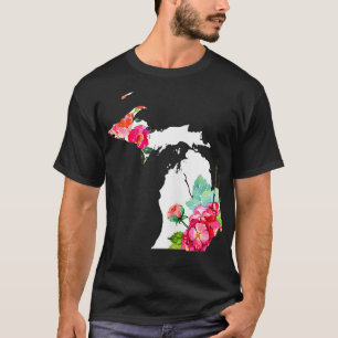  Roos van de vrouw Michigan T-shirt