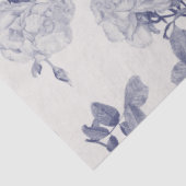 Roos van de Waterverf Navy & Taupe Tissuepapier (Detail)