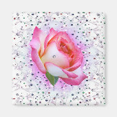 Roos van edele Valentijn, magneet (Voorkant)