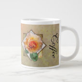 Roos van een andere kleur - Tea Cup Grote Koffiekop (Rechts)