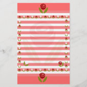 Roos van een Roos Briefpapier (Voorkant)