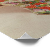 Roos van Famille vaas met mille vaten Poster (Hoek)