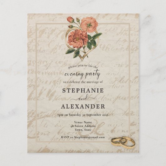  Roos van Floral Evening (Voorkant)