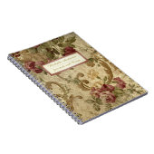  Roos van Floral met naam Notitieboek (Rechterzijde)