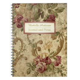  Roos van Floral met naam Notitieboek