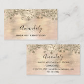 Roos van gebeurtenisplanner Influencer Blogger Visitekaartje (Voorkant / Achterkant)