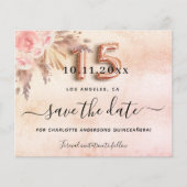 Roos van het budget Quinceanera pampas behalve dat (Voorkant)