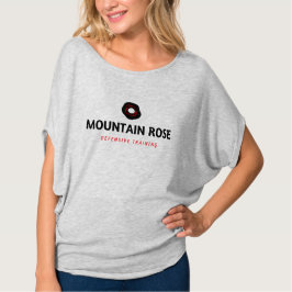 Roos van het gebergte: defensief smerig t-shirt