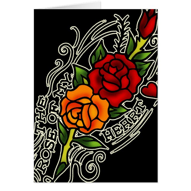 Roos van het hart (Voorkant)