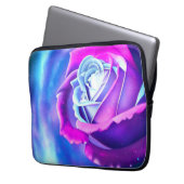 Roos van het Hoesje van de laptop van Life Laptop Sleeve (Voorkant Links)