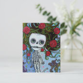 Roos van het Zee Briefkaart (Staand voorkant)