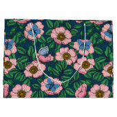 Roos van honden en vlinders groot cadeauzakje (Achterkant)