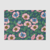 Roos van honden en vlinders tissuepapier (Voorkant)