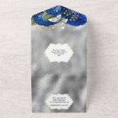 Roos van inktvis all in one uitnodiging (Buitenkant)