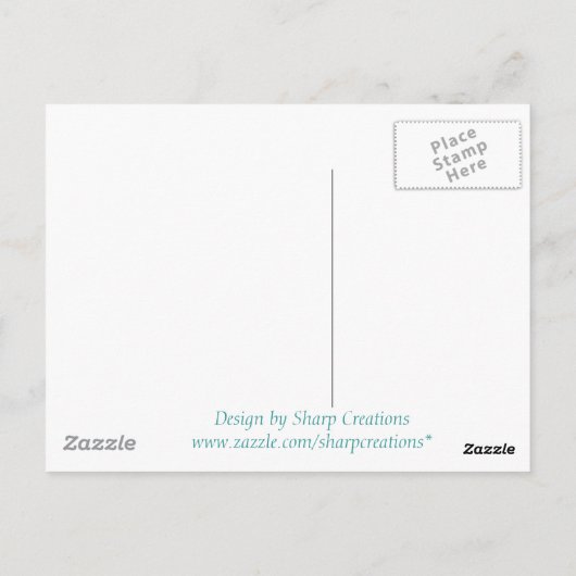 Roos van Judi Briefkaart (Achterkant)