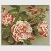 Roos van kool cadeaupapier (Vlak)