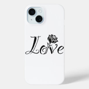 Roos van liefde iPhone 15 case