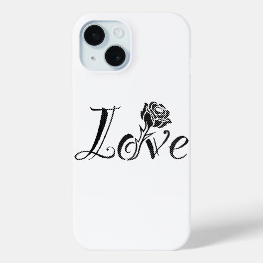 Roos van liefde Case-Mate iPhone case (Achterkant)