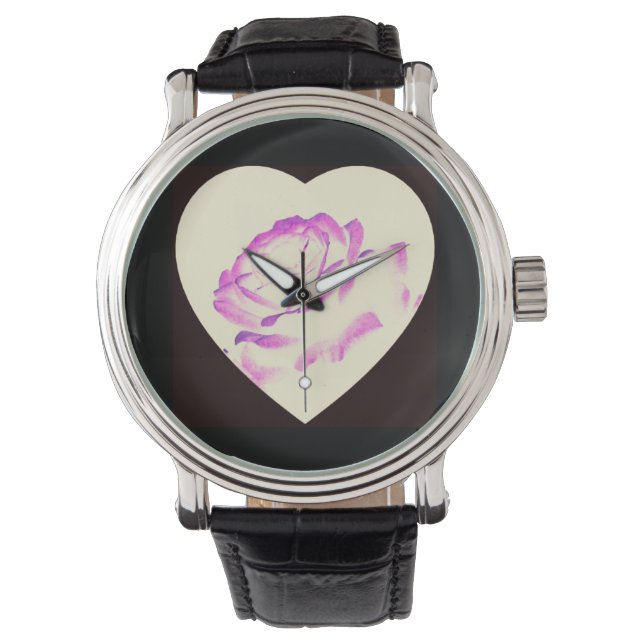 Roos van liefde eWatch Horloge (Voorkant)