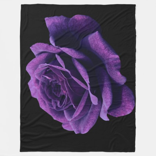 Roos van liefde fleece deken (Voorkant)