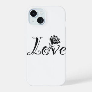 Roos van liefde iPhone 15 case