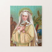 Roos van Lima bij nacht (M 024) Legpuzzel (Verticaal)