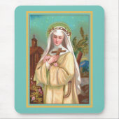 Roos van Lima bij nacht (M 024) Muismat (Voorkant)