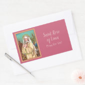 Roos van Lima bij nacht (M 024) Rechthoekige Sticker (Envelop)