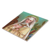 Roos van Lima bij nacht (M 024) Tegeltje (Zijkant)