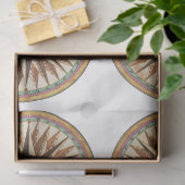 Roos van  maritieme kompas tissuepapier (Geschenk)