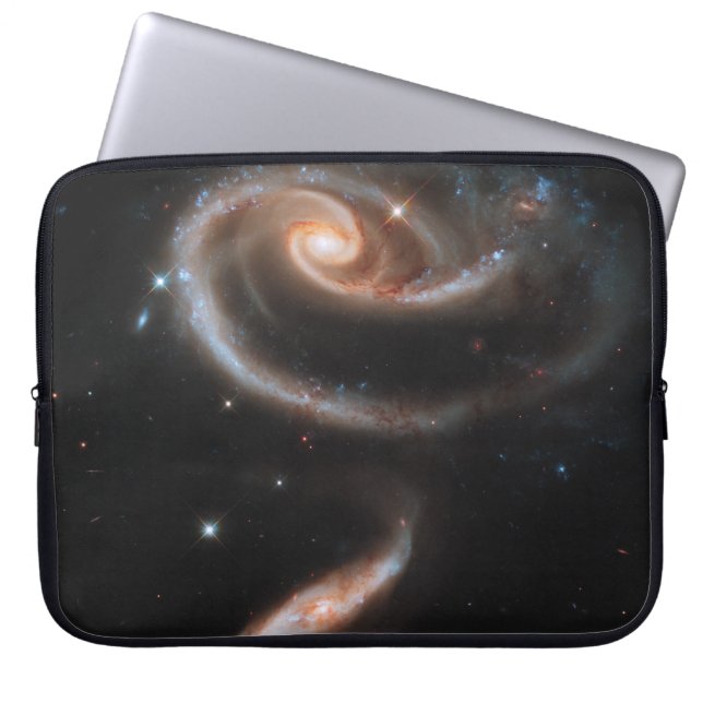 Roos van melkwegen laptop sleeve (Voorkant)
