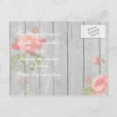 Roos van Orléans Save the Date Kaart (Achterkant)