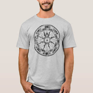 Roos van oude kompas (B&W) T-shirt
