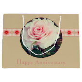 Roos van roze tuin groot cadeauzakje (Voorkant)