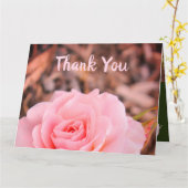 Roos van roze tuin kaart (Gele Bloem)