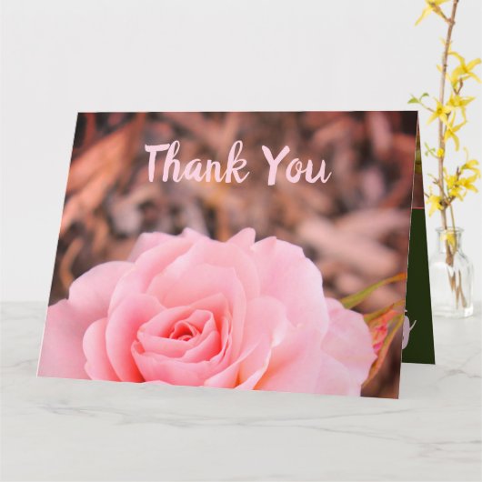 Roos van roze tuin kaart (Gele Bloem)