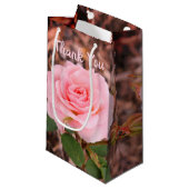 Roos van roze tuin klein cadeauzakje (Voorkant Gekanteld)