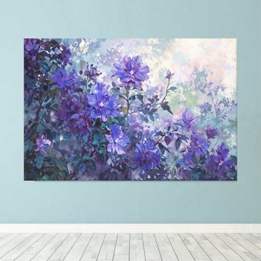 *~* Roos van Sharon art TV2 Stretched Canvas Print (Insitu (Houten vloer))