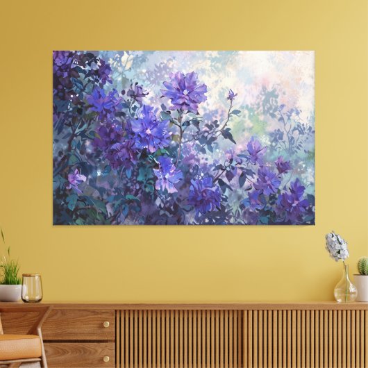 *~* Roos van Sharon art TV2 Stretched Canvas Print (Insitu (Woonkamer))