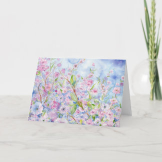 "Roos van Sharon" Blank Notecard Bedankkaart