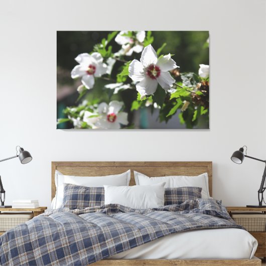 Roos van Sharon Canvas Print (Insitu (Slaapkamer))