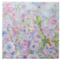 Roos van Sharon Decorative Accent Tegel