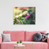 Roos van Sharon en bezoeker Canvas Afdruk (Insitu (Woonkamer))
