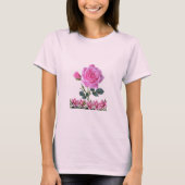 Roos van Sharon Lilly of the Valley Women's T-Shir T-shirt (Voorkant)