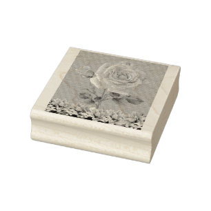 Roos van Sharon Lilly van de kombuis Rubberstempel