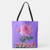 Roos van Sharon Lilly van de vallei Canvas tas (Voorkant)