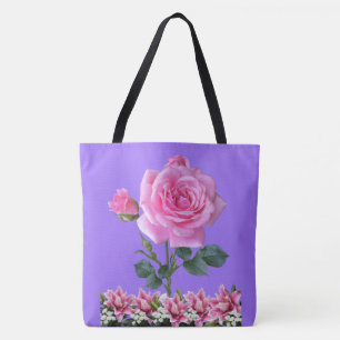 Roos van Sharon Lilly van de vallei Canvas tas