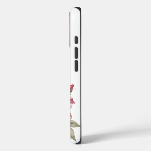 Roos van Sharon ontwerp iPhone case (Achterkant / Links)